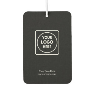 Black Air Freshener Custom Modern Business Logo