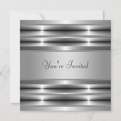Black All Occasion Party Personalized Announcements