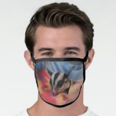 Black All Over Cotton & Poly Blend Facemask Face Mask (Worn Him)