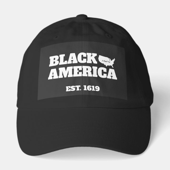 Black America - A MisterP Hat (Front)
