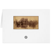 Black American Fighting Cavalry: Buffalo Warriors Cards (Back Horizontal)