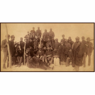 Black American Fighting Cavalry: Buffalo Warriors Cutout