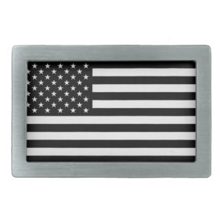 Black American Flag Belt Buckle