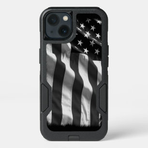 Black American Flag Case