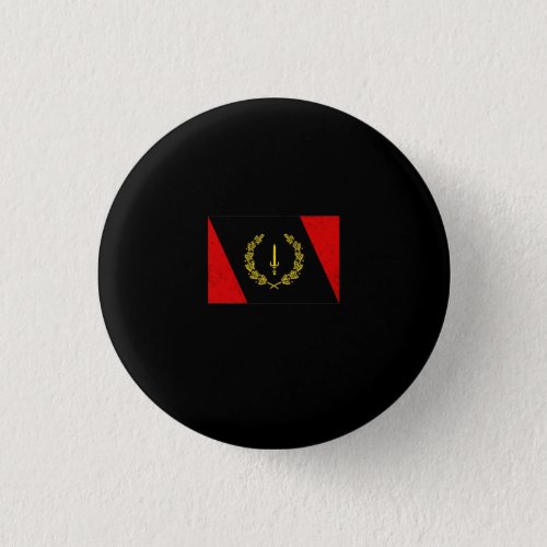 Black American Heritage Flag 1967 African American Button