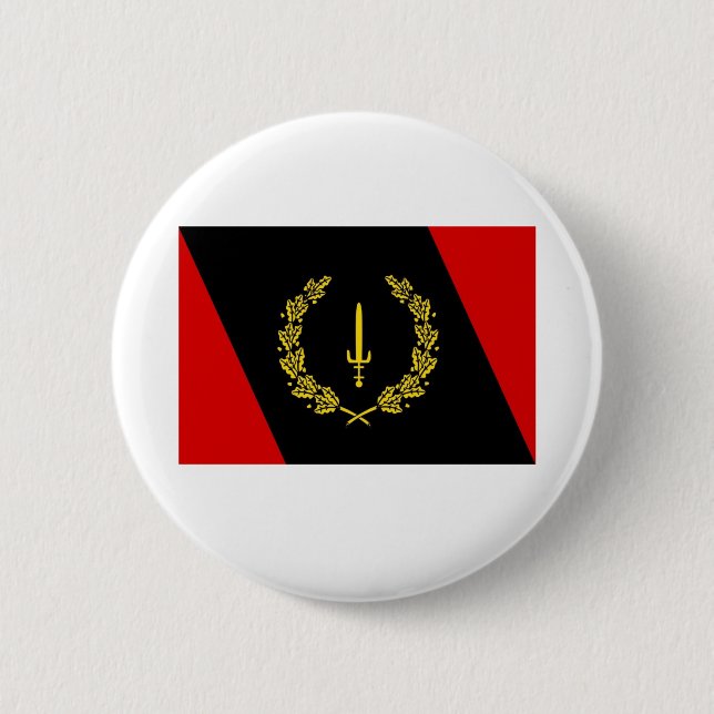 Black American Heritage Flag Button (Front)
