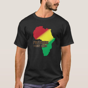 Black American History June Freeish 1865 African T-Shirt