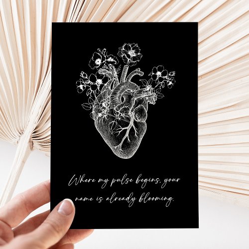 Black Anatomical Heart Anniversary