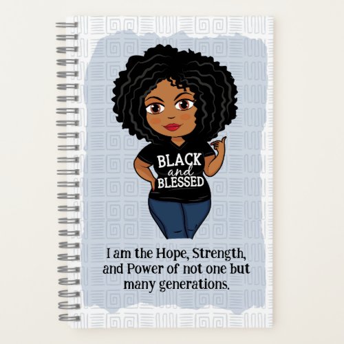 Black and Blessed Notebook