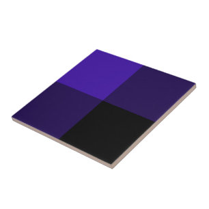Black and Blue Ceramic Tile
