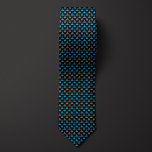 Black and Blue Chemistry Beaker Neck Tie<br><div class="desc">This distinctive chemistry beaker pattern necktie makes an ideal fashion statement for a chemist,  chemistry student,  chemistry teacher or anyone who toils away in a lab. Be sure to check our matching socks featuring the same design to create a fun gift combo.</div>