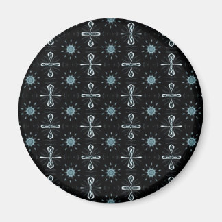Black and blue delight magnet