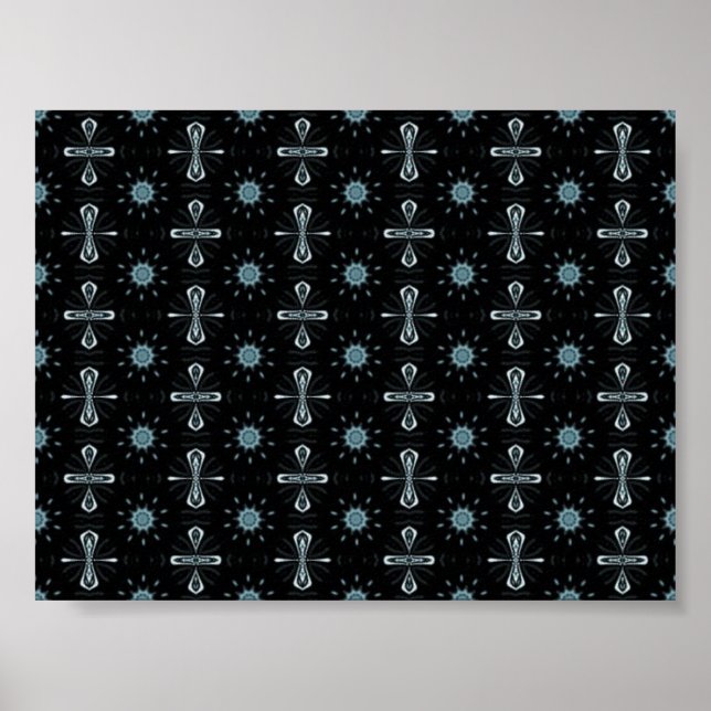 Black and blue delight poster (Front)