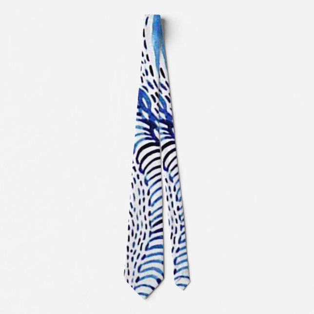“Black and Blue” Neck Tie (Front)