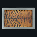 black and brown animal stripes wild tiger print belt buckle<br><div class="desc">black and brown animal stripes wild tiger print belt buckle</div>