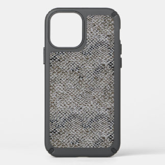 Black and Brown Snake Skin Pattern Speck iPhone 12 Case