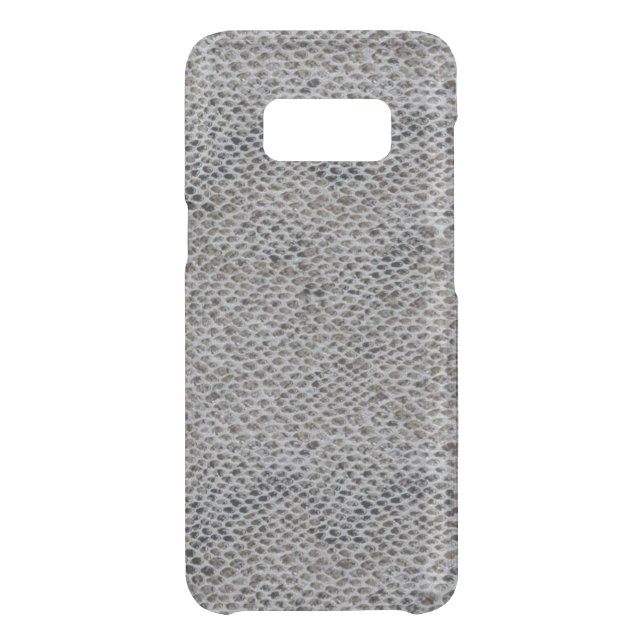 Black and Brown Snake Skin Pattern Uncommon Samsung Galaxy Case (Back)