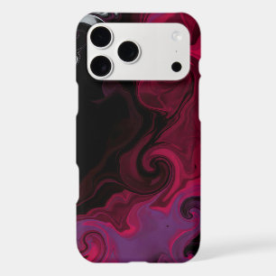 Black and Burgundy mixture of colors iPhone 17 Pro Max Case