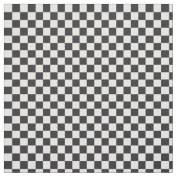Black and Custom Color White Checkerboard Pattern Fabric