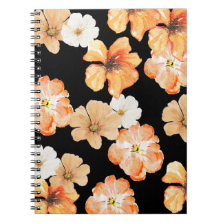 Black and flourish noteboy notebook