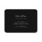 black and gold agate business card