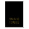 Black and Gold Art Deco Name Place Cards