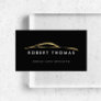 Black and Gold Auto Detailing, Auto Repair Logo Business Card