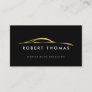 Black and Gold Auto Detailing, Auto Repair Logo Business Card