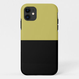 Black and Gold Barely There iPhone 5 Case