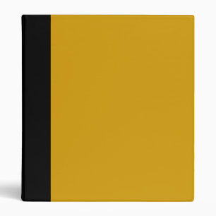 Black and Gold Binder