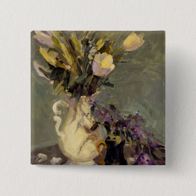 Black and Gold Button (Front)