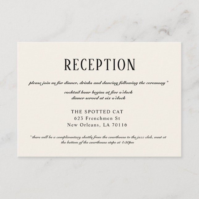 Black and Gold Checkerboard Border Wedding Enclosure Card (Front)