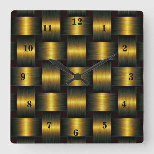 Black and Gold Clock