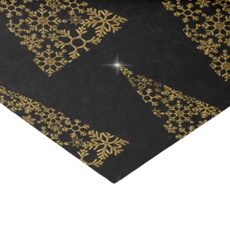 Black and Gold Contemporary Christmas