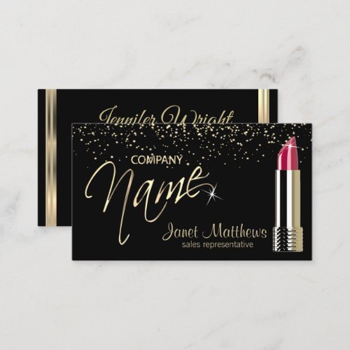 Black and Gold Design Business Card