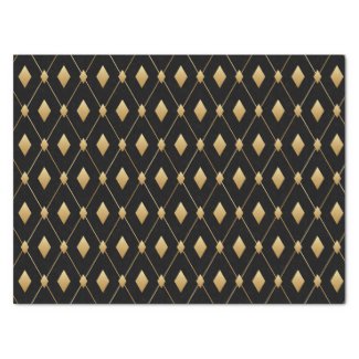 Black and Gold Diamond 