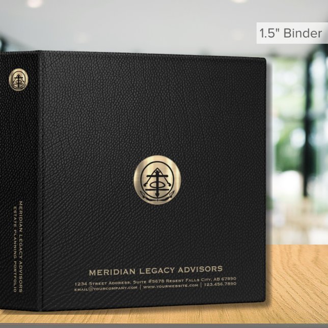 Black and Gold Estate Planning Binder (Creator Uploaded)
