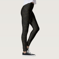 Women's Rose Gold Splatter Foil Legging