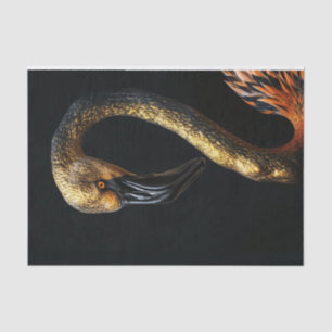 Black and Gold Flamingo7 Tissue Paper