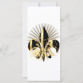Black and Gold Fleur de Lis (Front)