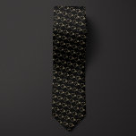 Black and Gold Football Helmet Neck Tie<br><div class="desc">A football helmet becomes a fashionable icon in this black and gold pattern neck tie which looks great with business or casual attire. Be sure to check out our matching socks featuring the same iconic football helmet pattern. The combination of the two makes a great,  unique gift.</div>