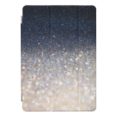 Black and Gold Glitter iPad Pro Cover