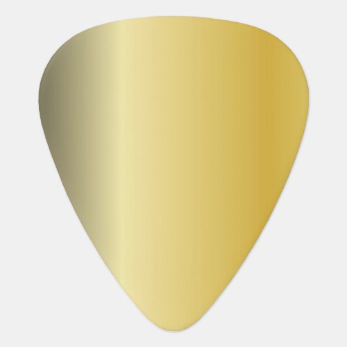 Black and Gold Gradient Guitar Pick