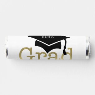 Black and Gold Graduation Party  Breath Savers® Mints