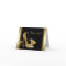 Black and Gold High Heel Shoe Thank You