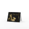 Black and Gold High Heel Shoe Thank You
