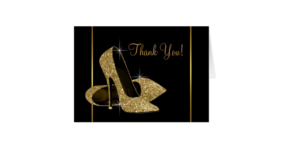 B D We Buy Gold Gift Cards Electronics Glendale Az - black and gold high heel shoe thank you card zazzle com B D We Buy Gold Gift Cards Electronics Glendale Az - black and gold high heel shoe thank you card zazzle com