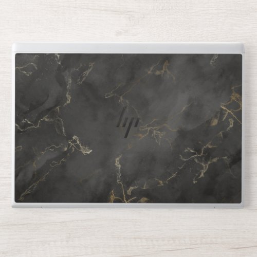 Black and Gold HP EliteBook 840 G5G6 745 G5G6   HP Laptop Skin