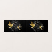 Black and Gold Hummingbird (Outside Unfolded)