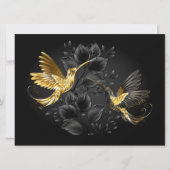 Black and Gold Hummingbird (Front)